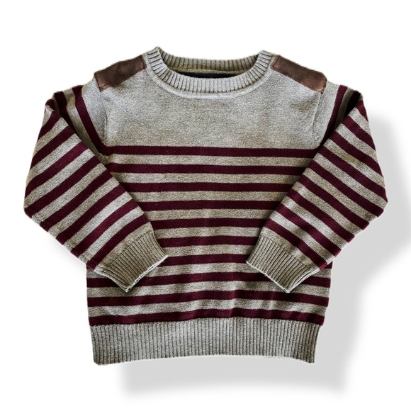Fred & Flo 12-18m stripe knit sweater - Picture 1 of 7